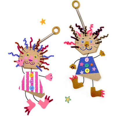 [만꾸] 으르렁 사자 모빌 만들기 세트(1인용)