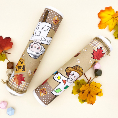 [만꾸] 가을 여행 만화경 (구슬 프리즘)