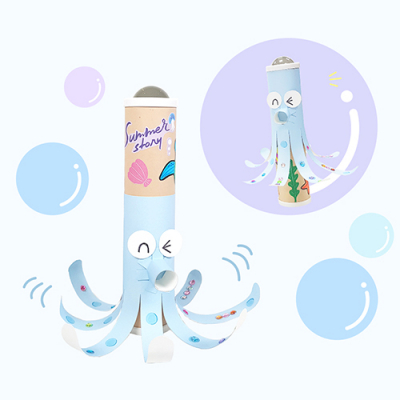 [만꾸] 문어의 바다여행 만화경 (구슬프리즘 여름 관찰 과학 놀이)