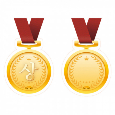 [가꿈] 종이 메달 상_무제 (1봉, 10장, 10.5X12cm)