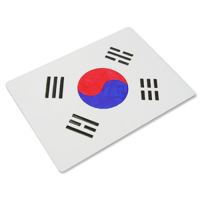 [유니아트] 그리기 종이퍼즐 태극기 (28.7X20.7cm)