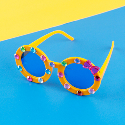 [유니아트]멋쟁이 큐빅 선글라스 만들기 (12X12.3cm)