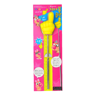 [파티클럽] 안테나 손가락 지시봉 볼펜 (1개, 5X18~55cm)