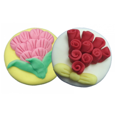 [꼬메빔보] 향기 비누만들기 세트  카네이션&장미 (1인용)