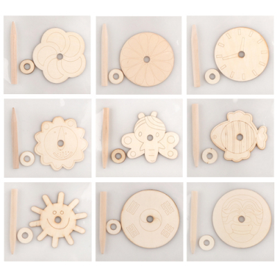 [유니아트] 전통놀이 나무팽이 (16종 택1)