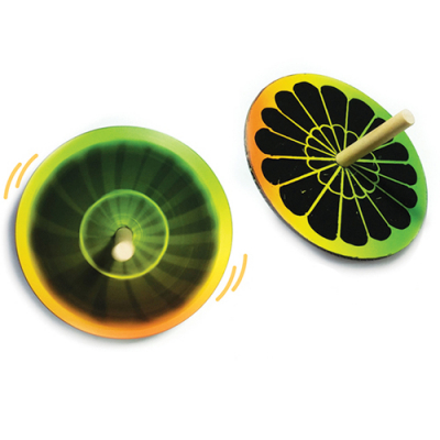 [유니아트] 종이스크래치 팽이만들기 전통문양2 (지름10cm)