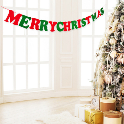 [파티클럽]메리 크리스마스 가랜드 (14.2X213cm)