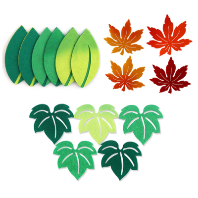 [유니아트] 펠트 나뭇잎 (5종 택1)