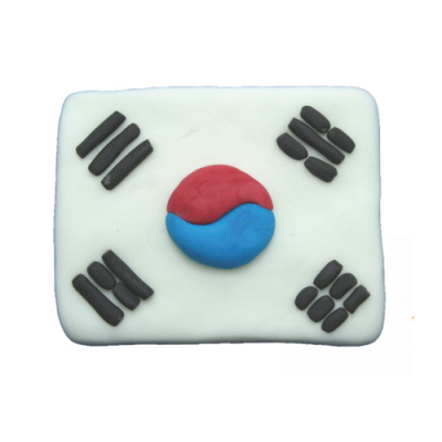 [꼬메빔보] 향기 비누만들기 세트 우리나라 태극기 (1인용)