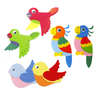 [위시펠트] 새 (참새/원앙/앵무새 3종 택1) N4