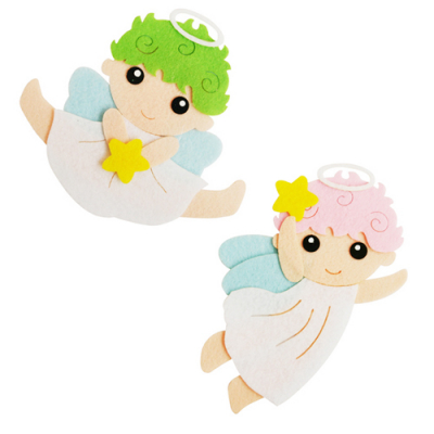 [유니아트] 펠트 천사 (2컬러 택1)N3