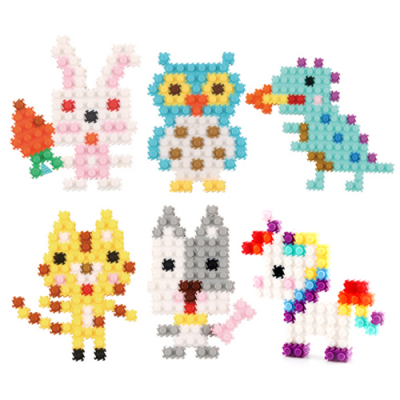 [유니아트] 나노블럭 동물 친구들 (9종 택1)