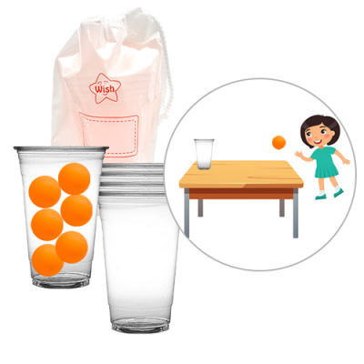 [소원별] 교실놀이 탁구공 넣기 트릭샷 게임