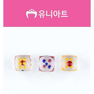 [유니아트] 투명 주사위 (소/중/대 3종 택1)