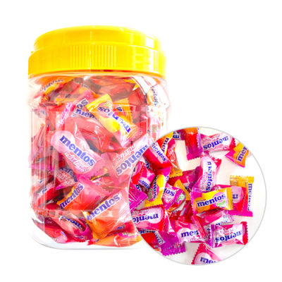 [소원별] 초등간식 멘토스 푸르티+믹스 2종혼합 (약150개, 440g, 수업자료 제공)