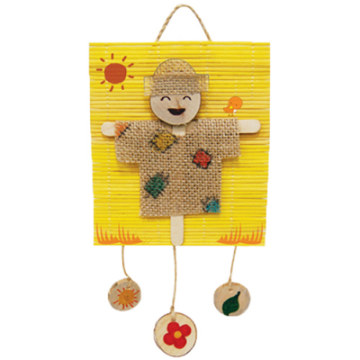 [유니아트] 가을 허수아비 만들기 (13X15cm) DIY351