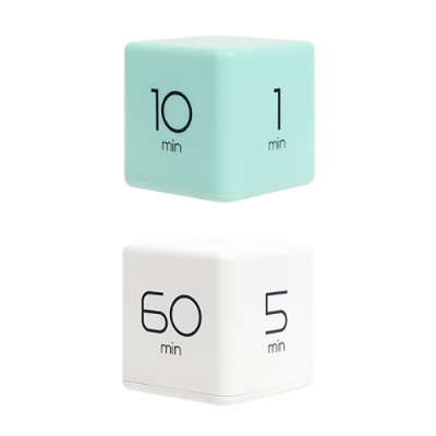 [무아스] 큐브 타이머 시즌2 (6.6X6.6X6.6xm, 2컬러 택1)