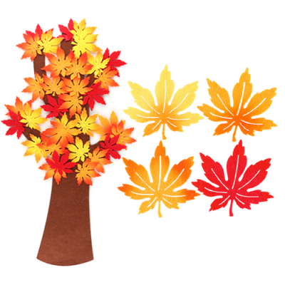 [유니아트] 펠트 단풍 (단풍잎/단풍나무 2종 택1)