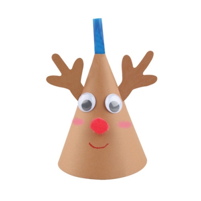 [유니아트] 크리스마스 루돌프 피리 만들기 (8X14cm)