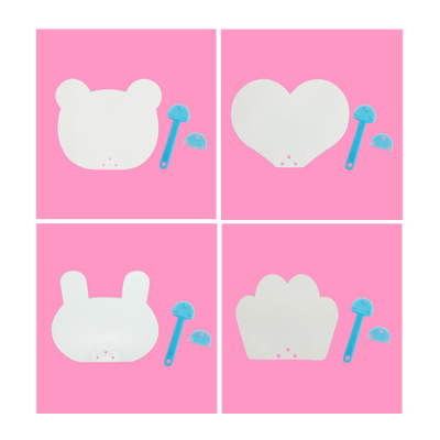 [유니아트] 그리기 종이부채(1개, 4종 택1)