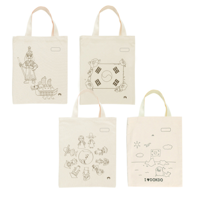 [유니아트] 탄소중립 그리기 캔버스 가방 (28X34cm, 6종 택1)