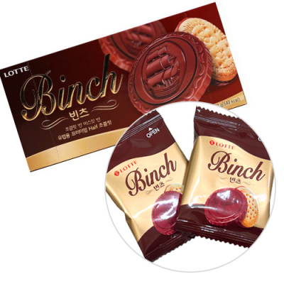 [소원별] 초등간식 빈츠 초콜릿 비스킷 (1개입, 8.5g) 낱개