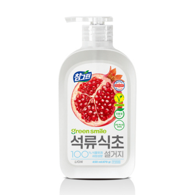 [라이온] 친환경 주방세제 참그린 석류식초 470g