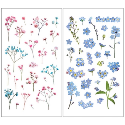 [쁘띠팬시] 압화스티커 (6종 택1)