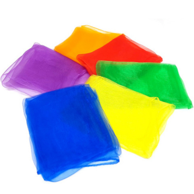 [소원별] 레인보우 저글링 스카프 (6개입, 60X60cm)