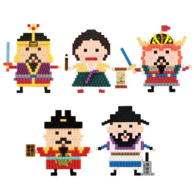 [유니아트] 미니 나노블럭 한국을 빛낸 위인들 (5종 택1)