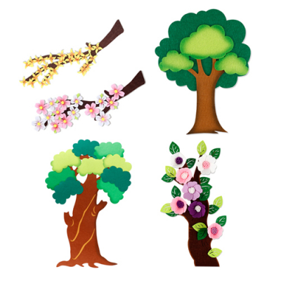 [유니아트] 펠트 나무 (9종 택1)