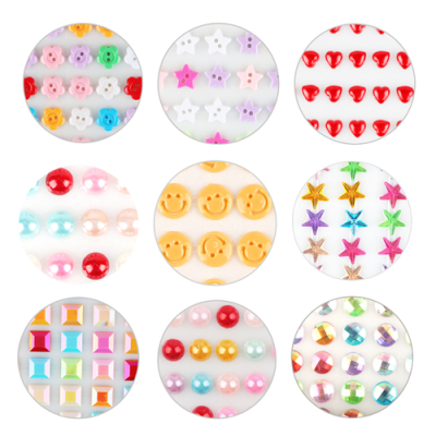 [유니아트] 보석 비즈 스티커 (30종 택1)