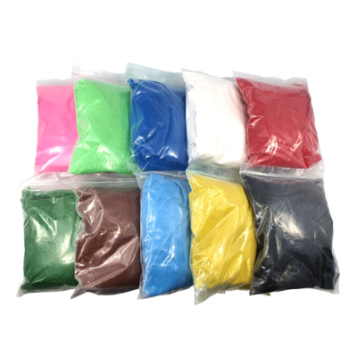 [꼬메빔보] 데코샌드전용 색모래 (1kg, 24종택1)