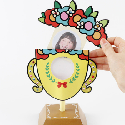 [유니아트] 트로피 상장 칭찬카드 만들기 (10X23cm) DIY639