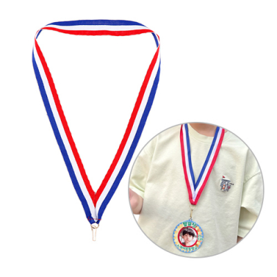 [유니아트] 고리 메달끈 (2.5X49cm)