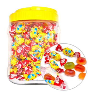 [소원별] 초등간식 소중한 친구 꿀벌 과일맛 젤리 6종혼합 (약80개, 546g, 수업자료제공)