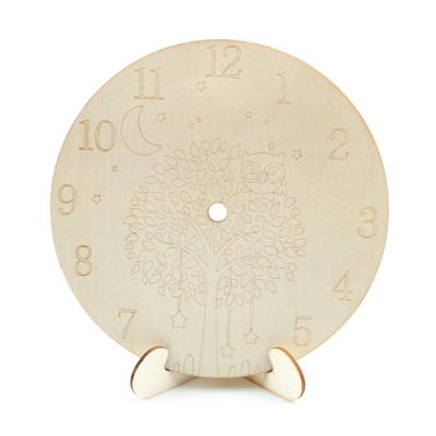 [유니아트] 탁상시계판 부엉이 & 무브먼트 (2종 택1)