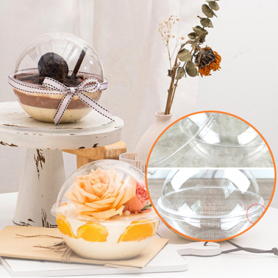 [소원별] 투명 원형 케이스 (1개, 11cm)