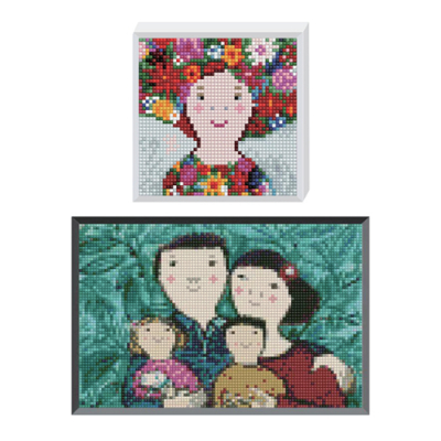 [꼬메빔보] 에바알머슨 보석십자수 세계명화 액자 만들기 (2종 택1)