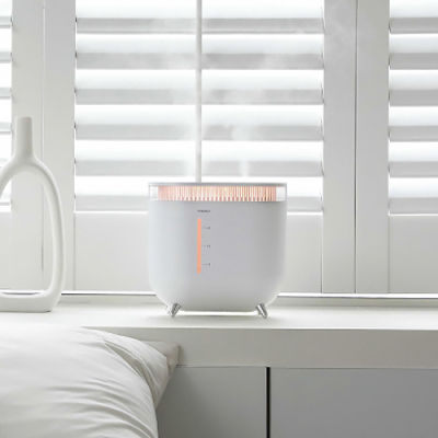 [소원별] 퓨어 화이트 무선 무드등 가습기 (20X12X19.3cm)