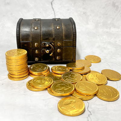 [소원별] 초등간식 보물상자 칭찬금화 초콜릿 (30개입)