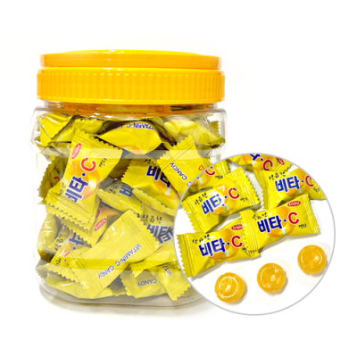 [소원별] 초등간식 상큼한 비타C 캔디 (약100개 ,435g, 수업자료 제공)