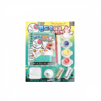 [토마토팬시] DIY 윈도우 데코 스티커북