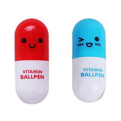 [토마토팬시] 비타민 볼펜 (6개 1세트)