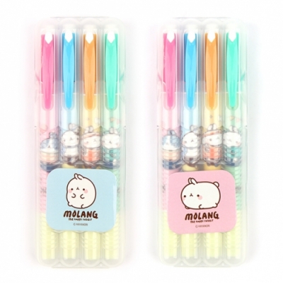 [토마토팬시] 몰랑 더블 형광펜세트