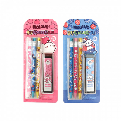 [토마토팬시] 몰랑 깎이샤프 세트 ver.3