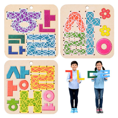 [YSEM] 한글사랑 스티치 스트링아트 (3종 택1)