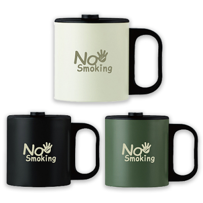 [YSEM] 흡연예방 금연 스텐컵(색상 랜덤)