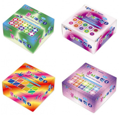 [종이나라] 꽃나래 학접기 색종이 200매 (4종/택1)