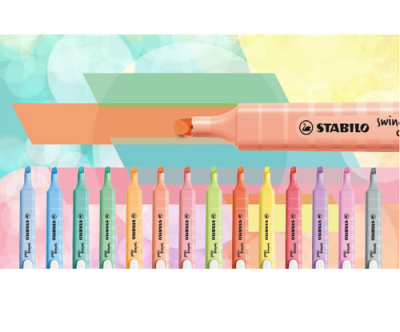 [스타빌로] 스윙클 파스텔 형광펜 (4종/택1)